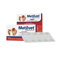 Metilvet 5 mg com 10 Comprimidos