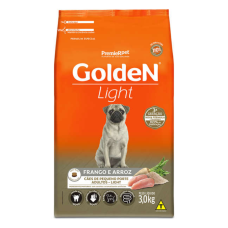 Golden Formula Cães Adultos Light Pequeno Porte 3kg