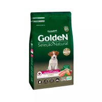 Golden Seleção Natural Cães Filhotes de Pequeno Porte Sabor Frango e Arroz 1kg