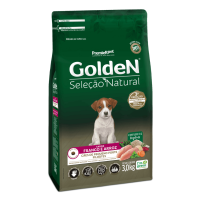 Golden Seleção Natural Cães Filhotes de Pequeno Porte Sabor Frango e Arroz 3kg