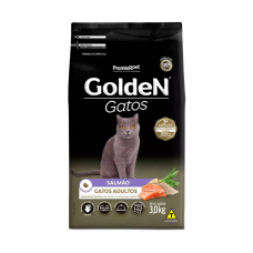 Golden Gatos Adultos Salmão 3kg