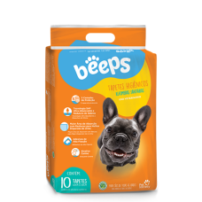 Tapete Higiênico Beeps Training Pads para Cães 10 Un